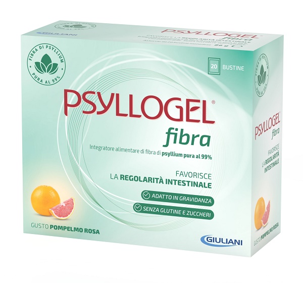 PSYLLOGEL FIBRA POMPELMO ROSA 20 BUSTINE - Farmacia Murachelli Di Putelli dr. Giovanni