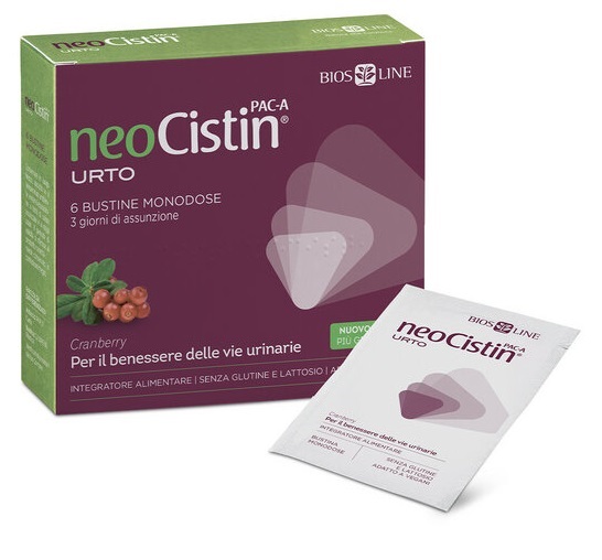 NEOCISTIN PAC A URTO 6 BUSTINE MONODOSE - Farmacia Murachelli Di Putelli dr. Giovanni