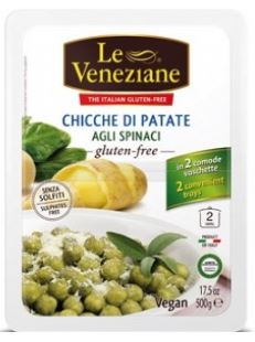 LE VENEZIANE CHICCHE DI PATATE AGLI SPINACI 500 G - Farmacia Murachelli Di Putelli dr. Giovanni