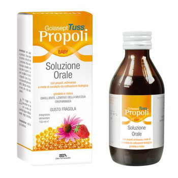GOLASEPT TUSS PROPOLI BABY SOLUZIONE ORALE 150 ML - Farmacia Murachelli Di Putelli dr. Giovanni