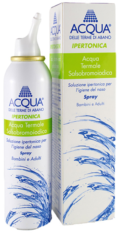 ACQUA DELLE TERME DI ABANO IPERTONICA SPRAY IRRIGAZIONE NASALE 125 ML - Farmacia Murachelli Di Putelli dr. Giovanni