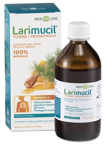 LARIMUCIL TOSSE PEDIATRICO 1+ SCIROPPO 175 ML CE 0426 230 G - Farmacia Murachelli Di Putelli dr. Giovanni