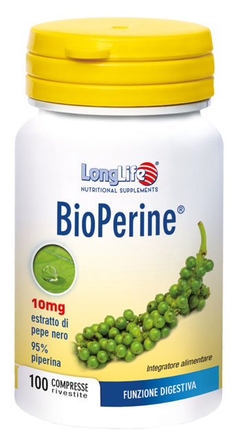LONGLIFE BIOPERINE 100 COMPRESSE - Farmacia Murachelli Di Putelli dr. Giovanni