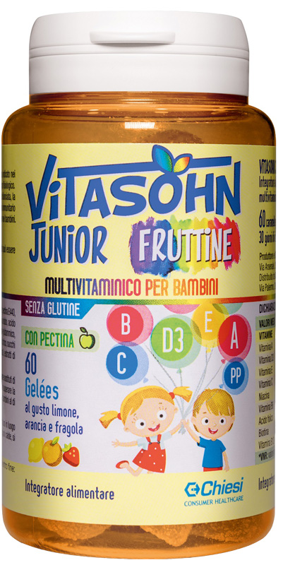 VITASOHN JUNIOR FRUTTINE 60 CARAMELLE - Farmacia Murachelli Di Putelli dr. Giovanni