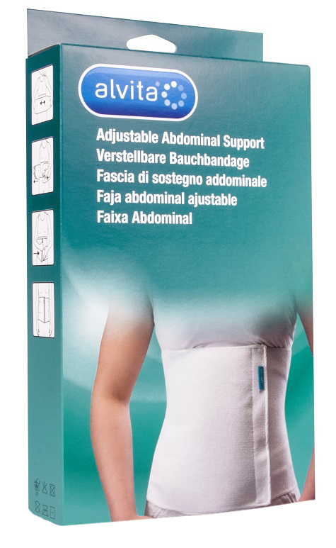 ALVITA FASCIA ADDOMINALE MISURA 1 CIRCONFERENZA 75-95 CM - Farmacia Murachelli Di Putelli dr. Giovanni