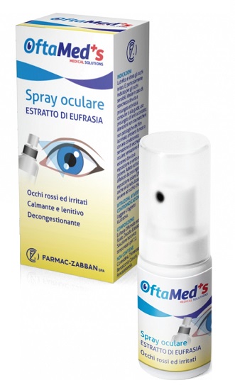 OFTAMED'S SPRAY OCULARE OCCHI ROSSI E IRRITATI ESTRATTO EUFRASIA 10 ML - Farmacia Murachelli Di Putelli dr. Giovanni