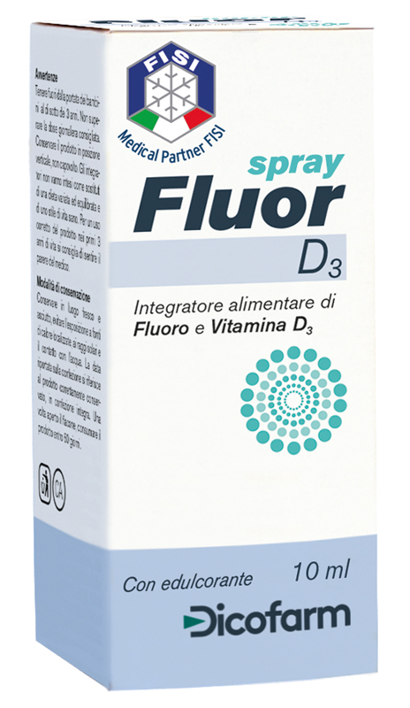 FLUORD3 SPRAY 10 ML - Farmacia Murachelli Di Putelli dr. Giovanni