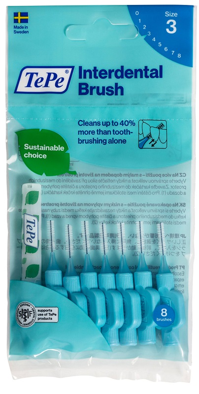 TEPE SCOVOLINI BLU 0,6 8PZ - Farmacia Murachelli Di Putelli dr. Giovanni