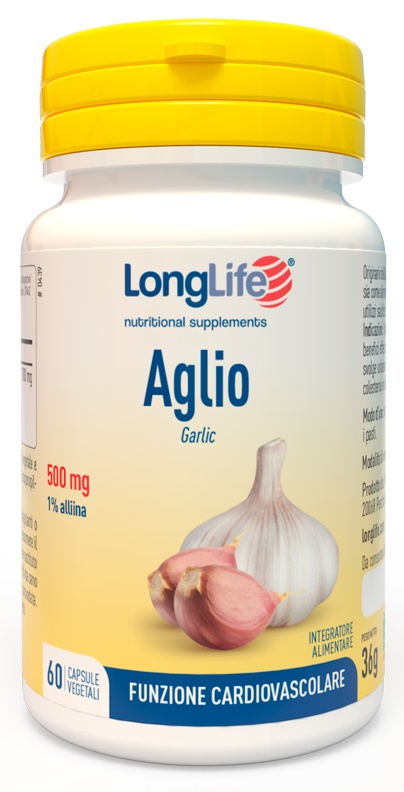 LONGLIFE AGLIO 60 CAPSULE VEGETALI - Farmacia Murachelli Di Putelli dr. Giovanni