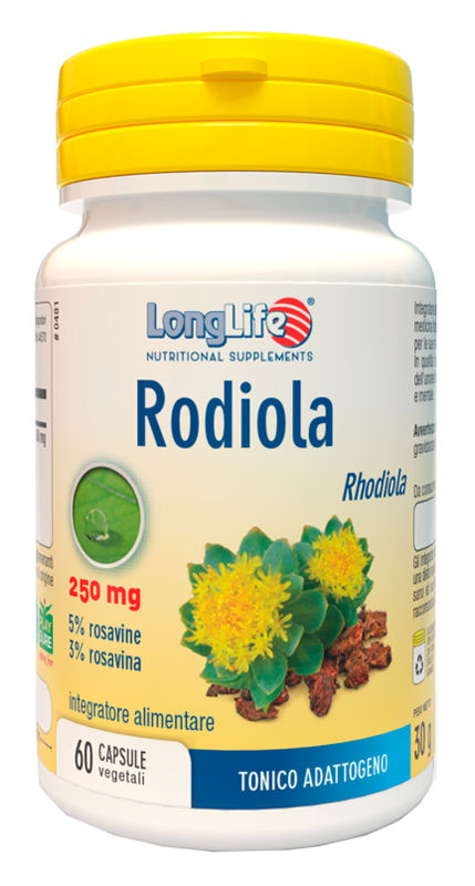 LONGLIFE RODIOLA 60 CAPSULE VEGETALI - Farmacia Murachelli Di Putelli dr. Giovanni