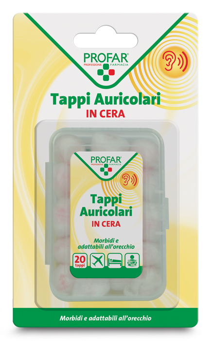 TAPPI AURICOLARI IN CERA 20 PEZZI PROFAR - Farmacia Murachelli Di Putelli dr. Giovanni