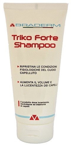 TRIKO FORTE SHAMPOO 200 ML BRADERM - Farmacia Murachelli Di Putelli dr. Giovanni