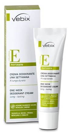 VEBIX PHYTAMIN CREMA DEODORANTE 1 SETTIMANA 25 ML - Farmacia Murachelli Di Putelli dr. Giovanni