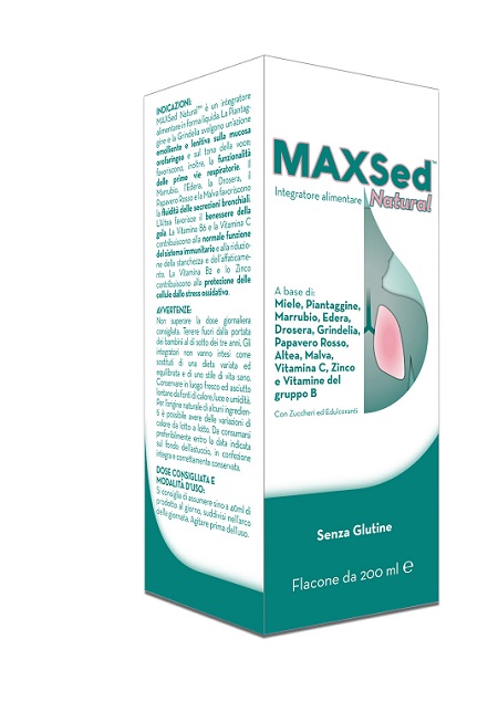 MAXSED NATURAL 200 ML - Farmacia Murachelli Di Putelli dr. Giovanni