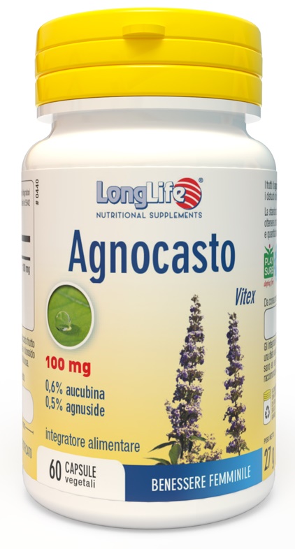 LONGLIFE AGNOCASTO 60 CAPSULE VEGETALI - Farmacia Murachelli Di Putelli dr. Giovanni