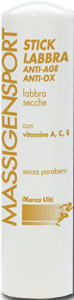 MASSIGENSPORT STICK LABBRA ANTIAGE ANTIOX - Farmacia Murachelli Di Putelli dr. Giovanni