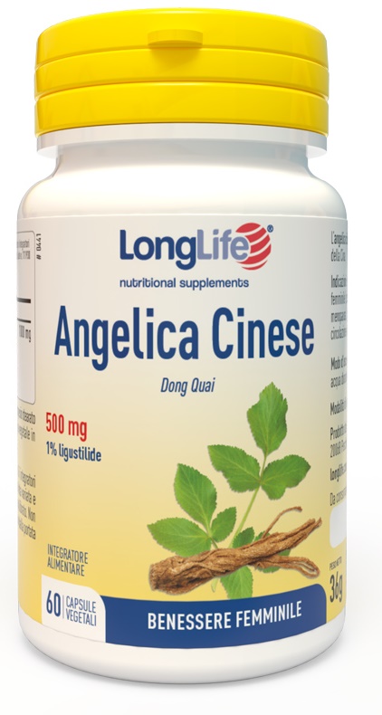 LONGLIFE ANGELICA CINESE 60 CAPSULE VEGETALI - Farmacia Murachelli Di Putelli dr. Giovanni