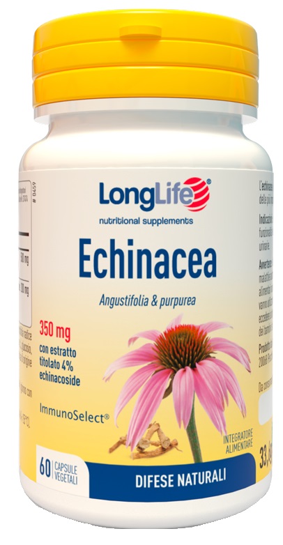 LONGLIFE ECHINACEA 60 CAPSULE VEGETALI - Farmacia Murachelli Di Putelli dr. Giovanni