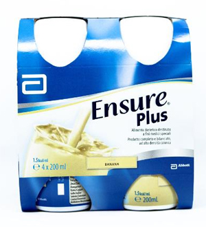ENSURE PLUS BANANA 4 BOTTIGLIE DA 200 ML - Farmacia Murachelli Di Putelli dr. Giovanni