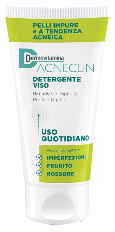 DERMOVITAMINA ACNECLIN DETERGENTE VISO USO QUOTIDIANO 200 ML - Farmacia Murachelli Di Putelli dr. Giovanni