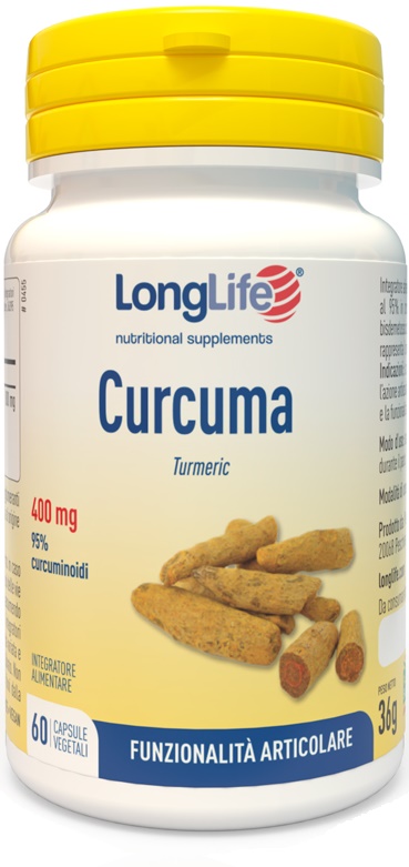 LONGLIFE CURCUMA 60 CAPSULE VEGETALI - Farmacia Murachelli Di Putelli dr. Giovanni