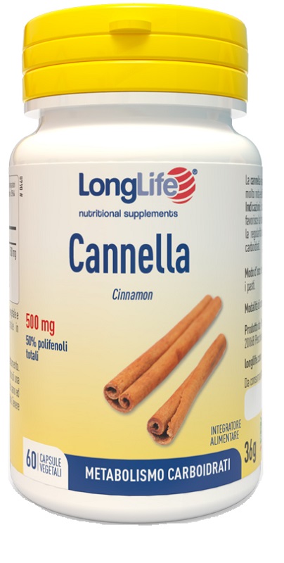 LONGLIFE CANNELLA 60 CAPSULE - Farmacia Murachelli Di Putelli dr. Giovanni