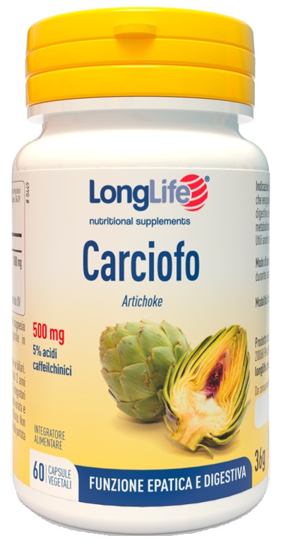 LONGLIFE CARCIOFO 60 CAPSULE VEGETALI - Farmacia Murachelli Di Putelli dr. Giovanni