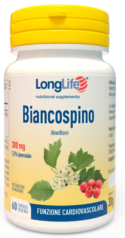 LONGLIFE BIANCOSPINO 60 CAPSULE VEGETALI - Farmacia Murachelli Di Putelli dr. Giovanni