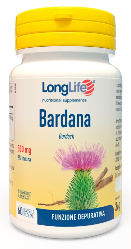 LONGLIFE BARDANA 60 CAPSULE VEGETALI - Farmacia Murachelli Di Putelli dr. Giovanni