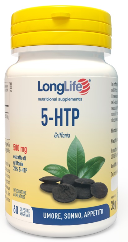 LONGLIFE 5-HTP 60 CAPSULE VEGETALI - Farmacia Murachelli Di Putelli dr. Giovanni