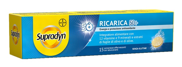 SUPRADYN RICARICA 50+ 15 COMPRESSE EFFERVESCENTI - Farmacia Murachelli Di Putelli dr. Giovanni