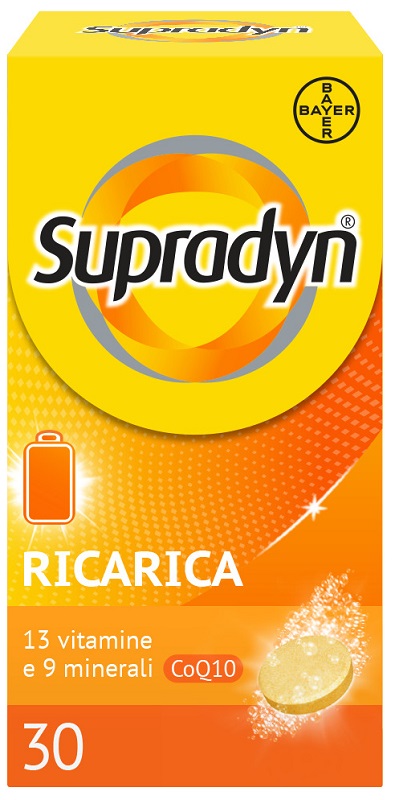 SUPRADYN RICARICA EFFERVESCENTI 30 COMPRESSE - Farmacia Murachelli Di Putelli dr. Giovanni