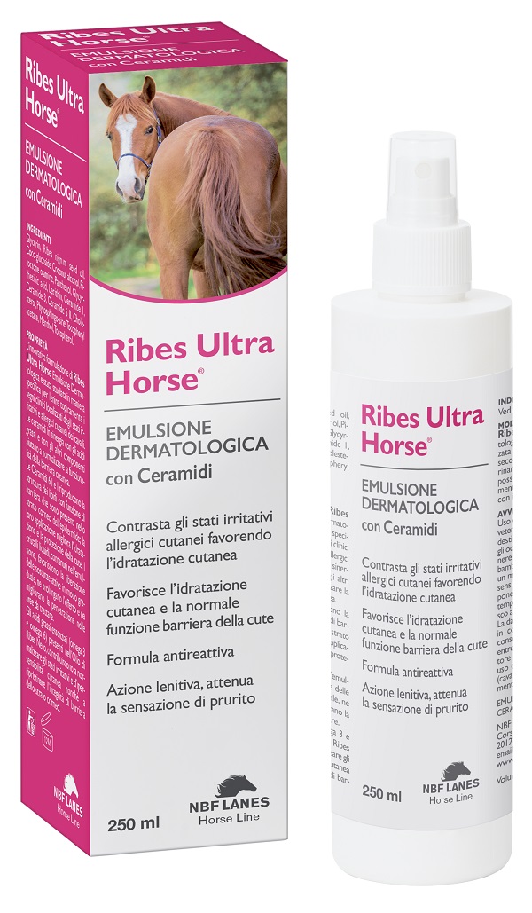 RIBES HORSE ULTRA EMULSIONE DERMATOLOGICA 250 ML - Farmacia Murachelli Di Putelli dr. Giovanni