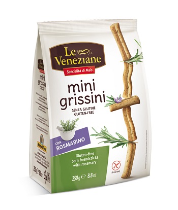 LE VENEZIANE MINI GRISSINI ROSMARINO 250 G - Farmacia Murachelli Di Putelli dr. Giovanni