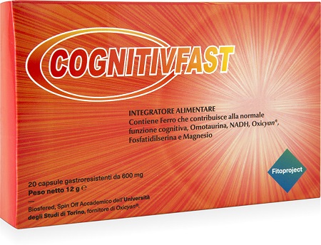 COGNITIVFAST 20 CAPSULE GASTRORESISTENTI DA 600 MG - Farmacia Murachelli Di Putelli dr. Giovanni