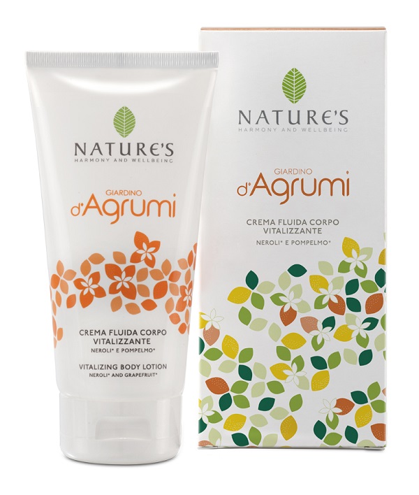 NATURE'S IL GIARDINO D'AGRUMI CREMA FLUIDA CORPO VITALIZZANTE 150 ML - Farmacia Murachelli Di Putelli dr. Giovanni