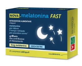 NOVA MELATONINA FAST 45 COMPRESSE 1MG DI MELATONINA - Farmacia Murachelli Di Putelli dr. Giovanni