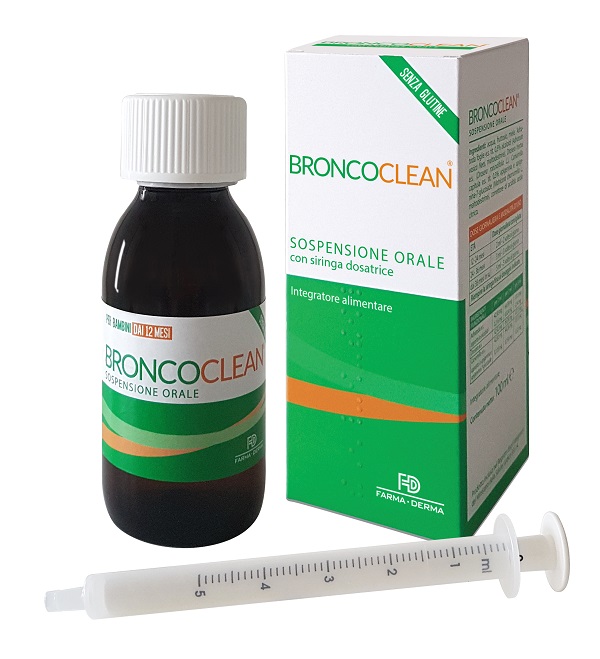 BRONCOCLEAN SOSPENSIONE ORALE 100 ML - Farmacia Murachelli Di Putelli dr. Giovanni