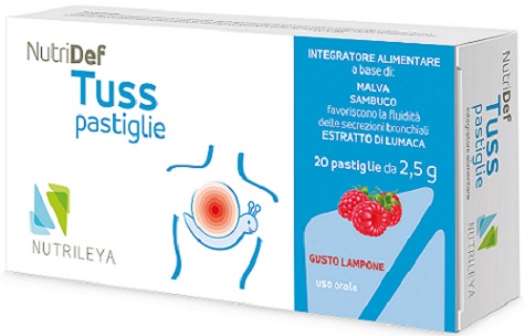 NUTRIDEF TUSS 20 PASTIGLIE LAMPONE - Farmacia Murachelli Di Putelli dr. Giovanni