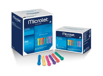 LANCETTE PUNGIDITO PER APPARECCHIO MICROLET LANCETS 200 PEZZI - Farmacia Murachelli Di Putelli dr. Giovanni