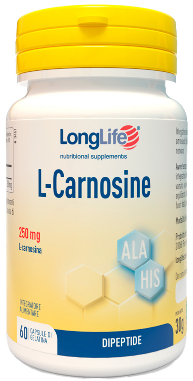 LONGLIFE L-CARNOSINE 60 CAPSULE - Farmacia Murachelli Di Putelli dr. Giovanni