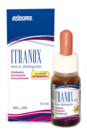 ITRANOX GOCCE OTOLOGICHE 10 ML - Farmacia Murachelli Di Putelli dr. Giovanni