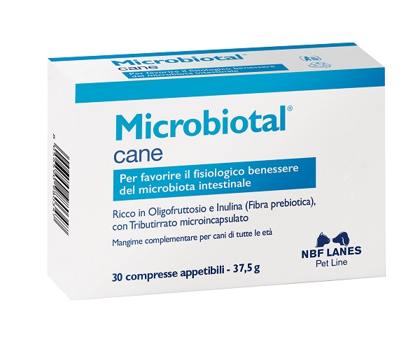 MICROBIOTAL CANE BLISTER 30 COMPRESSE APPETIBILI - Farmacia Murachelli Di Putelli dr. Giovanni