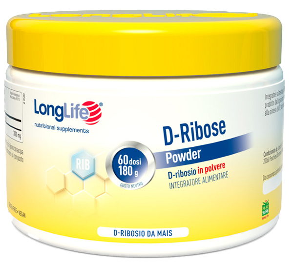 LONGLIFE D-RIBOSE POWDER 180 G - Farmacia Murachelli Di Putelli dr. Giovanni