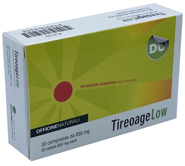 TIREOAGE LOW 30 COMPRESSE 850 MG - Farmacia Murachelli Di Putelli dr. Giovanni