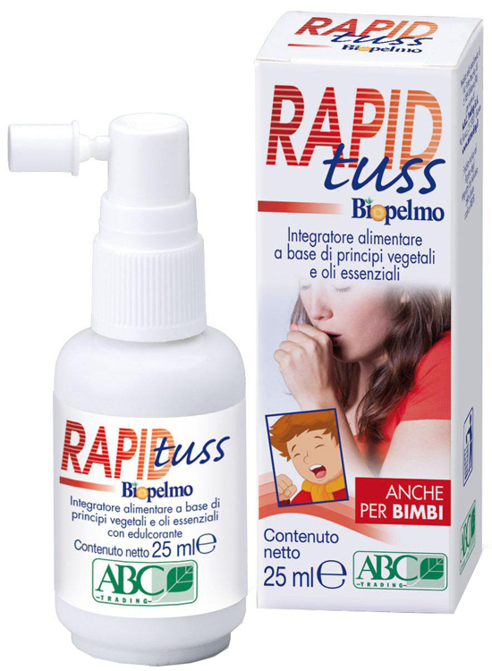 BIOPELMO RAPID TUSS SPRAY 25 ML - Farmacia Murachelli Di Putelli dr. Giovanni