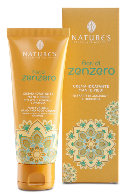 NATURE'S FIORI DI ZENZERO CREMA IDRATANTE MANI E PIEDI 75 ML - Farmacia Murachelli Di Putelli dr. Giovanni