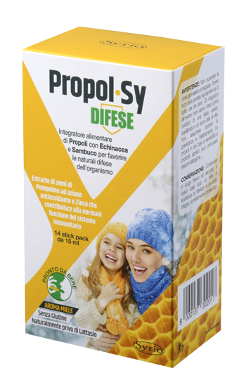 PROPOL SY DIFESE SYR 14 PEZZI 210 ML - Farmacia Murachelli Di Putelli dr. Giovanni