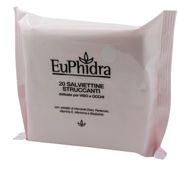EUPHIDRA SALVIETTINE STRUCCANTI 20 PEZZI - Farmacia Murachelli Di Putelli dr. Giovanni