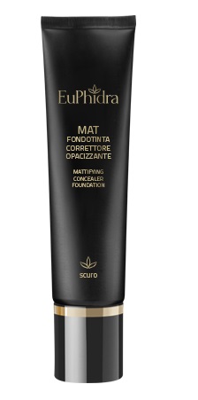 EUPHIDRA FDT FLUIDO MAT PELLI IMPURE  SCURO - Farmacia Murachelli Di Putelli dr. Giovanni